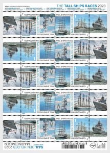 Netherlands Niederlande 2023 Sail Den Helder Tall Ships Races sheetlet MNH