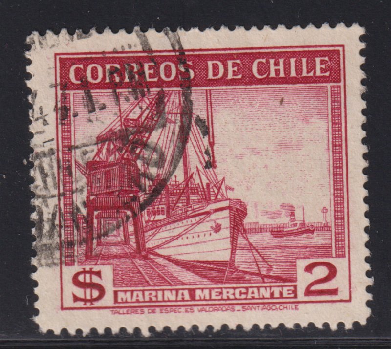 Chile 207 Mercantile Marine 1938