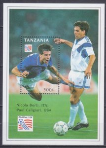 1994 Tanzania 1814/B256 1994 FIFA World Cup in USA