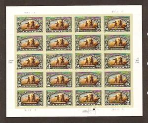 U.S. - 3854 - Complete Sheet - Lewis and Clark - Never Hinged