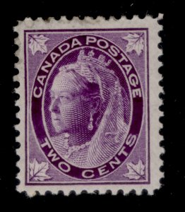 CANADA QV SG144, 2c violet, M MINT. Cat £26.