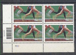 USA 2000 SUMMER SPORTS BLOCK MNH 