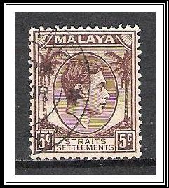 Straits Settlements #241a KG VI Used