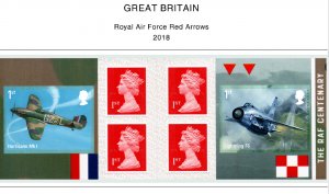 COLOR PRINTED GREAT BRITAIN 2018-2020 STAMP ALBUM PAGES (91 illustrated pages)