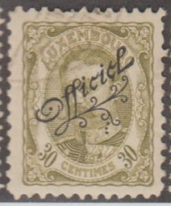 Luxembourg Scott #O92 Stamp - Used Single