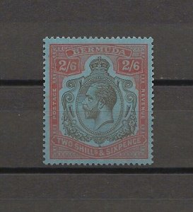 BERMUDA 1924/32 SG 89h MINT CERT