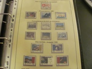SWITZERLAND 1978-2005 STAMPS & COVERS XF COULD BE AS MUCH AS $2000 CATALGUE(188)