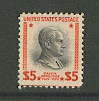 US# 834, Never Hinged, VF, Cat=$90.00