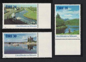 Ireland Irish Waterways 3v 1986 MNH SG#639-641