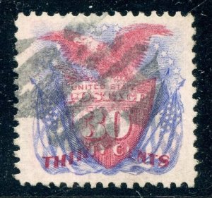 US SCOTT #121 USED-XF-JUMBO GRADED 90J W/ PSE PF CERTS SMQ $2,150