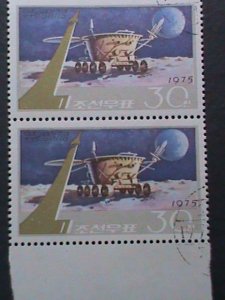 ​KOREA-1975 SC#1304-06   COSMONAUTS DAY CTO BLOCK VF WE SHIP TO WORLD WIDE