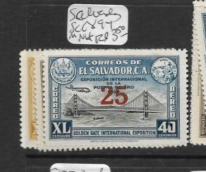 SALVADOR (P1904B)  BRIDGE SC C89-91  MNH