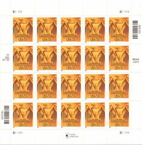 US 3471 - 55¢ Eagle Unused