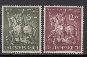 Germany - 1943 Goldsmiths' Day Sc# B247/B248 - MNH(6104)