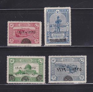 Turkey 583-586 Set MH Various