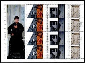 SCOTT  3379-83  LOUISE NEVELSON  33¢  SHEET OF 20  MNH