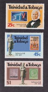 Trinidad and Tobago 318-20, F-VF, MNH