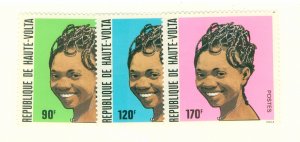 BURKINA FASO 610-612 MNH CV $4.05 BIN $2.50