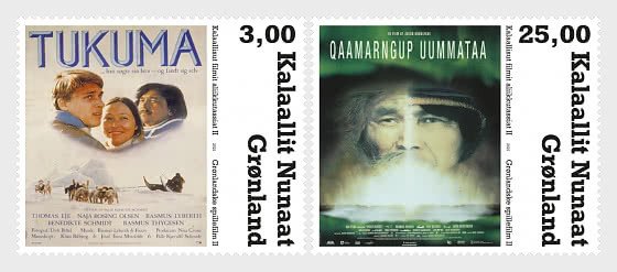 2021 Greenland Feature Films II (2) (Scott 876-77) MNH