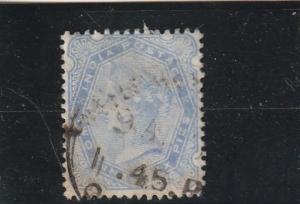 India  Scott#  59  Used  (1900 Queen Victoria)