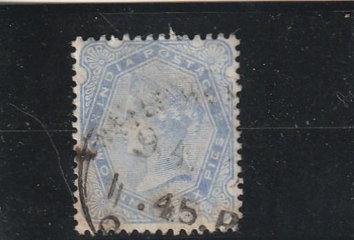 India  Scott#  59  Used  (1900 Queen Victoria)