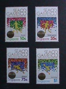 ​SINGAPORE 1983-SC# 415-9 SOUTH EAST ASIAN GAMES MINT SET VERY FINE