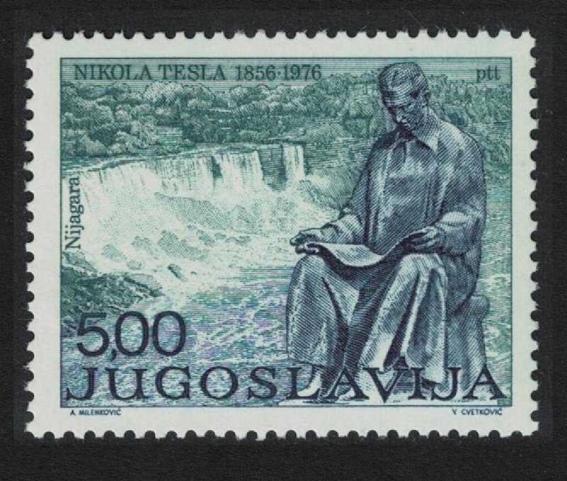 Yugoslavia 120th Birth Anniversary of Nikola Tesla scientist 1976 MNH SG#1741