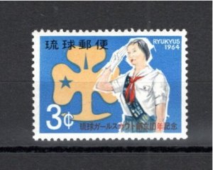 Ryukyu Islands 1964 MNH Sc 121