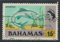 Bahamas  SG 370 SC# 324 Used  Bonefish see scan 