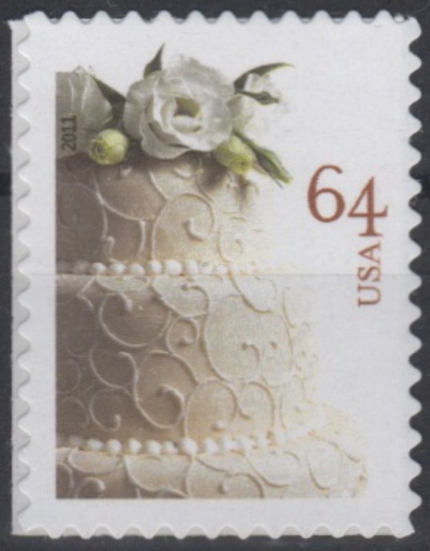 USA Sc. 4521 64c Wedding Cake 2011 MNH