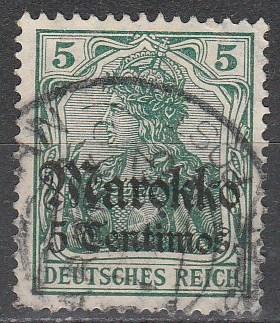 Germany Off In Morocco  #46  F-VF Used  (S4279)