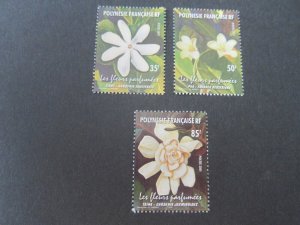 French Polynesia 2001 Sc 812-14 set MNH