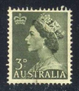 Australia #257 Queen Elizabeth II; used (0.25)