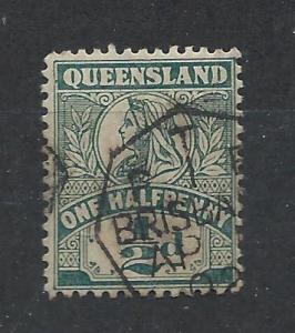 AUSTRALIA - QUEENSLAND SC# 124 FINE U 1899