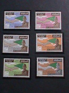 ​IRAQ-1962 SC#296-301  4TH ANNIVERSARY OF REVOLUTION 1958 MNH VF 61 YEARS OLD