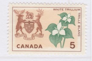 CANADA 1964-66 Provincial Emblem 5c MNG Stamp A27P49F25452-