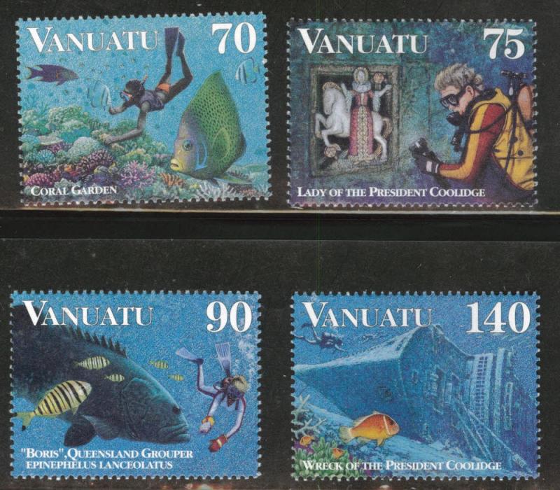 VANUATU Scott 693-696 MNH** set 