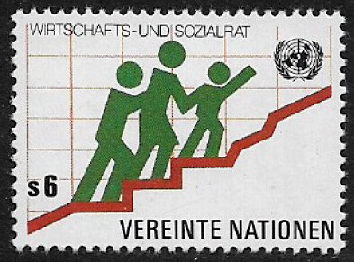 UN, Vienna #16 MNH Stamp - Family