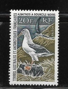 FSAT - Scott #28 - 20fr Black-browed Albatross F VF MNH - SCV=$280.00