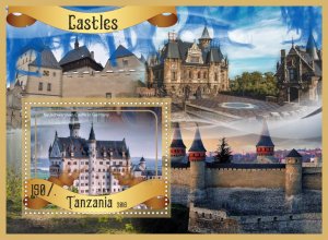 Stamps. Architecture Castles 2016 year 8 sheets perforated MNH**