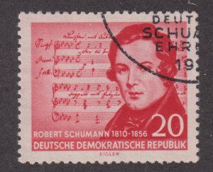Germany DDR 296 Robert Schumann 1956