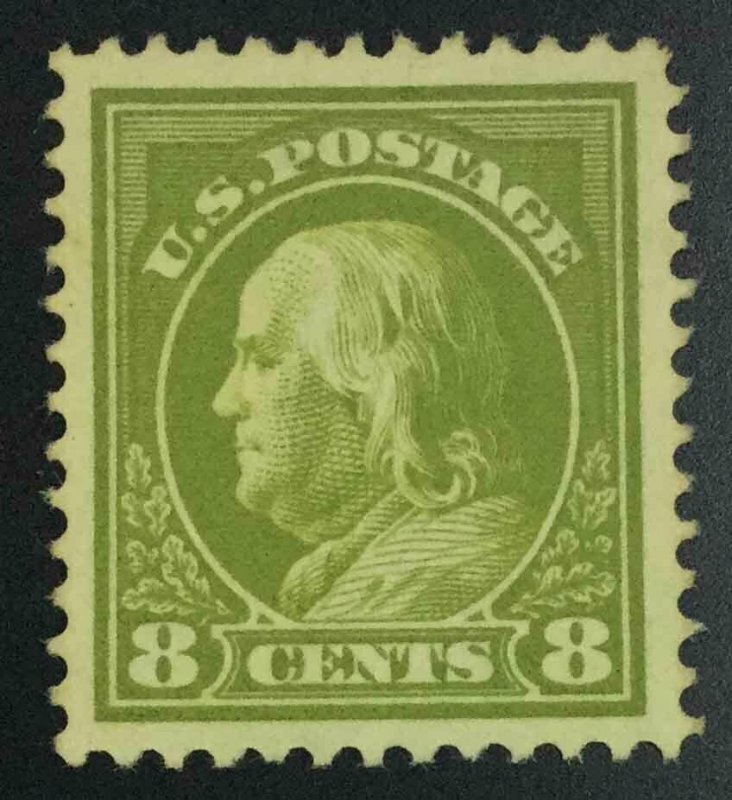 MOMEN: US STAMPS #414 MINT OG H XF JUMBO LOT #74257*