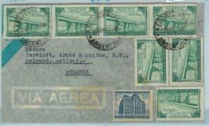 96742  - ARGENTINA - POSTAL HISTORY - AIRMAIL COVER to the NETHERLANDS  1948