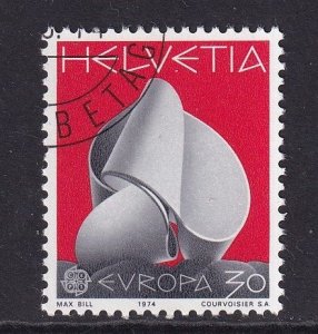 Switzerland  #594  cancelled 1974  Europa 30c