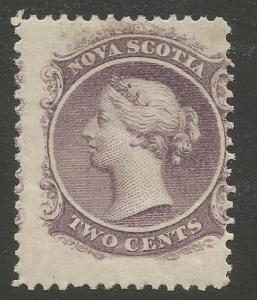 Canada - Nova Scotia #9 - Mint Hinged - CV $15