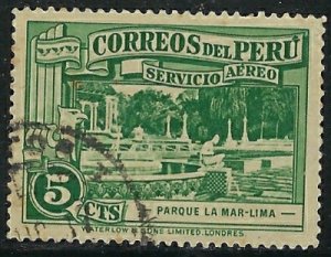 Peru C16 Used 1936 issue (ak3985)