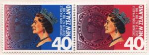 NEW ZEALAND 1988 - 40c SE-TENANT PAIR MNH