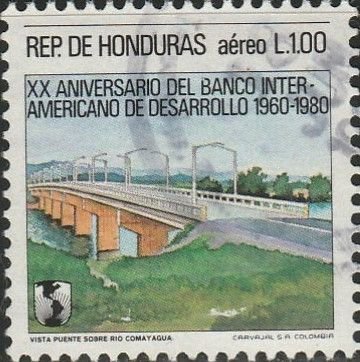 Honduras, #C729  Used From 1983