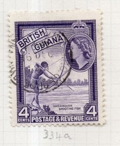 British KUT 1953 QEII Early Issue Fine Used 4c. NW-206584