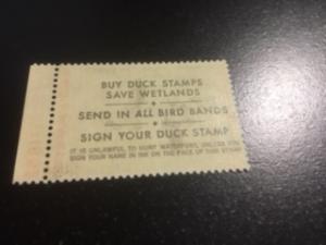 Us sc RW 39 MNH plate number